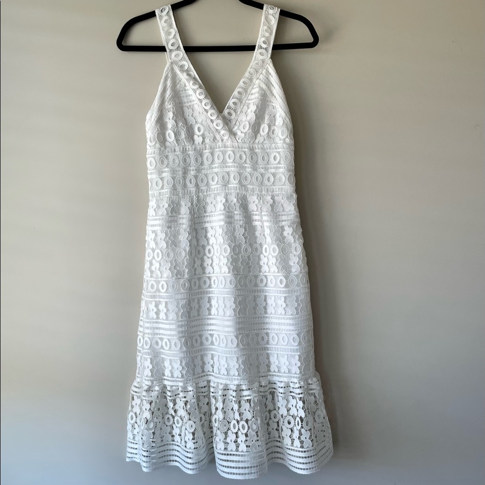 NWOT Diane von Furstenberg Tiana Floral-Lace Dress
